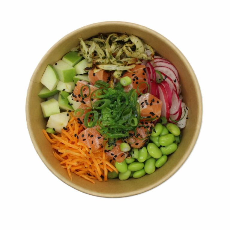 Poke bowl saumon