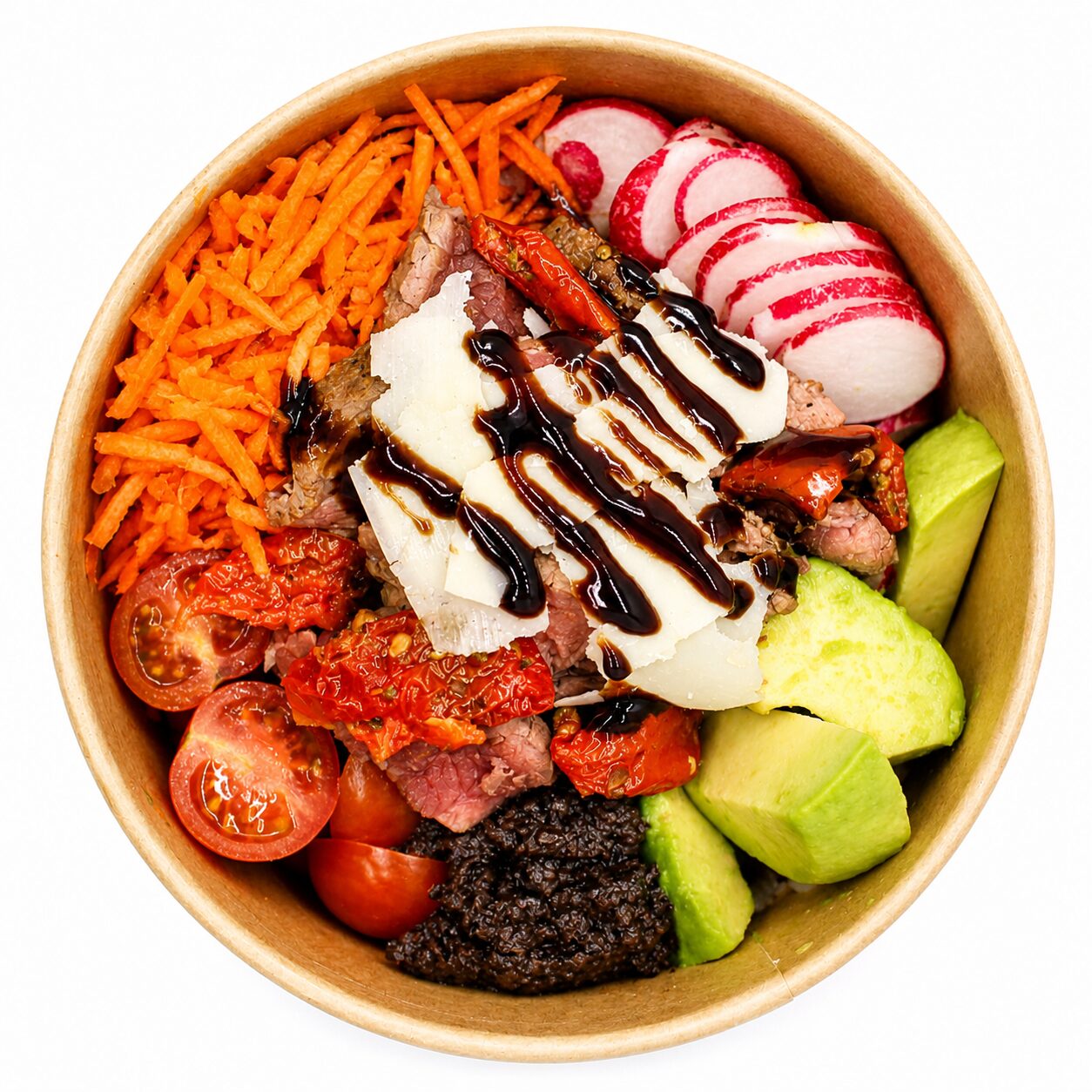 Poke bowl tataki de boeuf